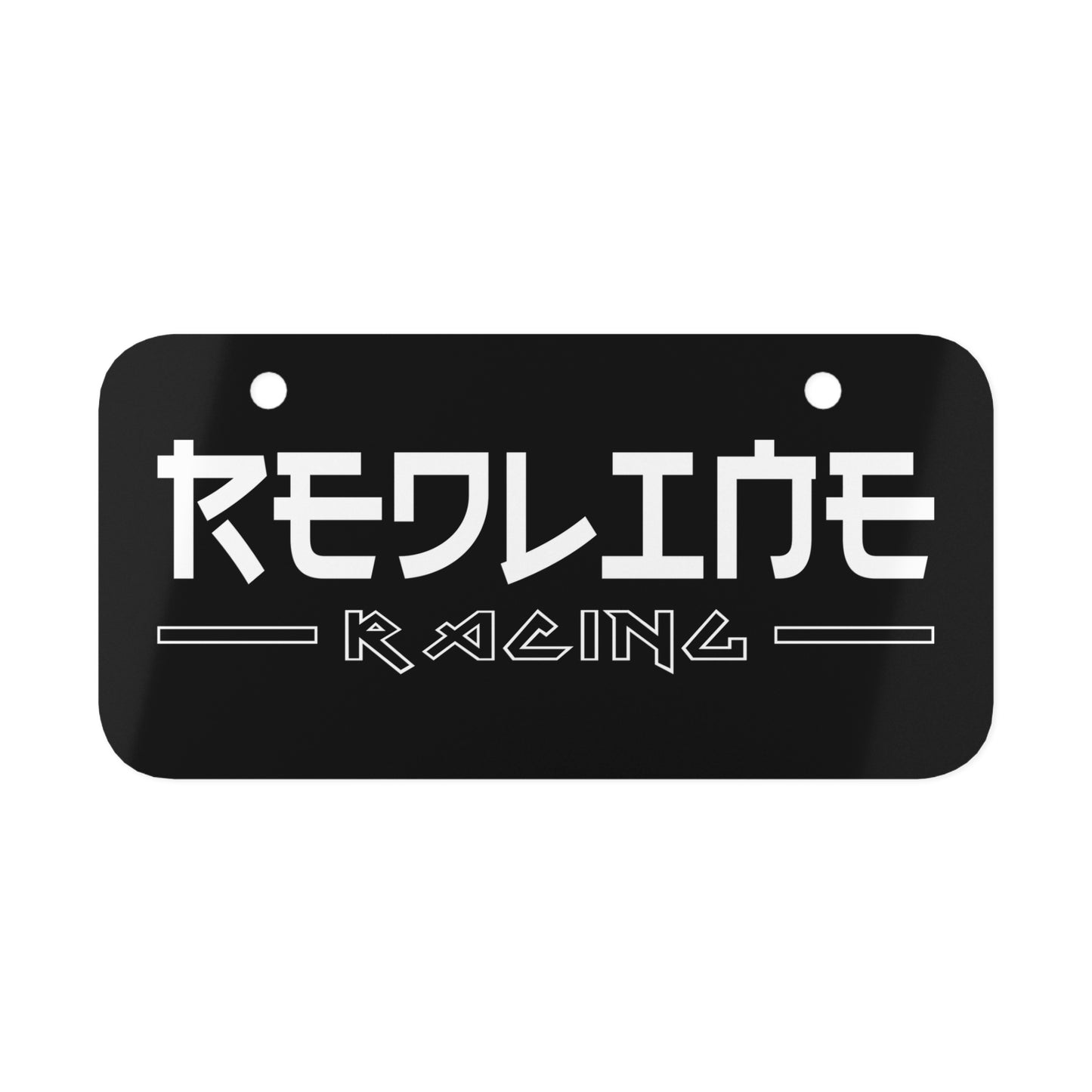 REDLINE RACING JapaneseType Motorcycle Plate