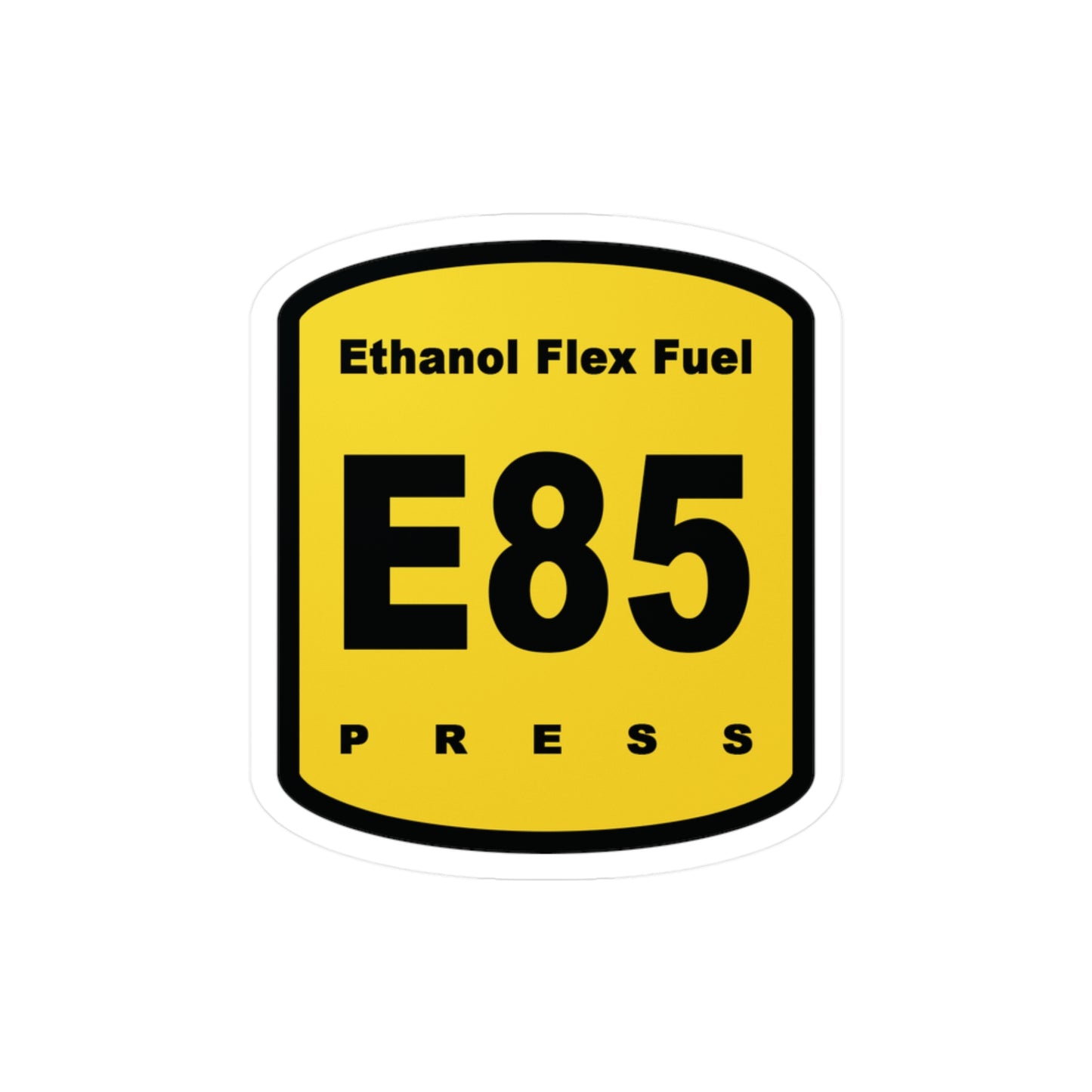 E85 Button Sticker